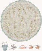 Rond kindervloerkleed Island, wasbaar