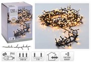 Ambiance Kerstverlichting met 1200 LED's 24 m