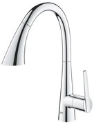 GROHE Zedra Keukenkraan - draaibare/uittrekbare uitloop - chroom 32294002