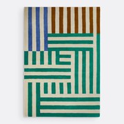 Vloerkleed in wol, Elsie