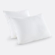 Stevig hoofdkussen in perkal Qualigel