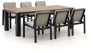 Bellagio Vezzano/ROUGH-X 240cm dining tuinset 7-delig