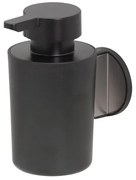 Tiger Tune Zeepdispenser - 180ml - wandmodel - zelfklevend - zwart/geborsteld RVS 1326030946