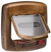 PetSafe Kattenluik magnetisch met 4 standen Deluxe 420 bruin 5006