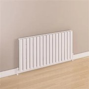 Eastbrook Kelmscott radiator 120x60cm aluminium 1444W wit mat