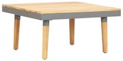 vidaXL Tuintafel 60x60x31,5 cm massief acaciahout