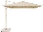 Challenger T1 premium parasol 400x300 cm sandstone champagne