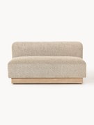 Bank Natalie (2-zits) van teddy-bouclé