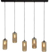 Goossens Hanglamp Devant, Hanglamp met 5 lichtpunten