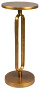 Dutchbone Sandook Vintage Gouden Bijzettafel Rond - 23 X 23cm.