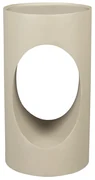 Dutchbone Sai Ronde Bijzettafel Zandkleur - 30 X 30cm.