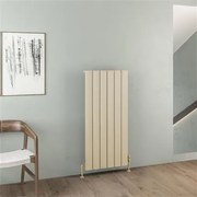 Eastbrook Malmesbury radiator 55x120cm aluminium 1074W cappuccino