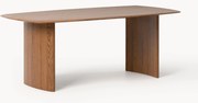 Eettafel Chandler van eikenhout, in verschillende formaten