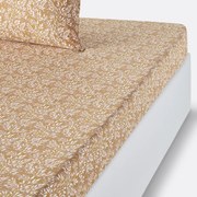 Hoeslaken in perkalkatoen, omslag 30 cm, Nara