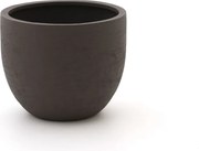 Bloempot Luca Lifestyle Terreno | Taupe Kunststof | ø55cm | Geschikt voor buiten en binnen | Kees Smit Tuinmeubelen