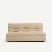 Modulaire 3-zitsbank in gemêleerde stof, Giuliano