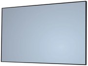 Sanicare Q mirror spiegel met zwarte omlijsting 160x70cm