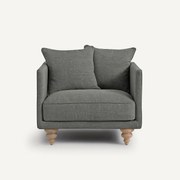 Fauteuil katoen/linnen, Lazare