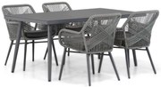 Tuinset 4 personen 170 cm Rope Grijs Lifestyle Garden Furniture Advance/Valencia