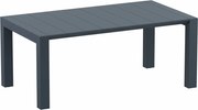 Siesta  Tuintafel - Vegas Medium - Donkergrijs - Uitschuifbaar 180/220 cm