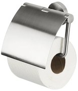 Geesa Nemox Toiletrolhouder met klep RVS geborsteld 91650805