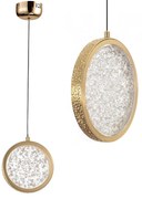Kristallen Hanglamp LED LHJ100-1CP Złota