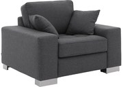 Goossens Fauteuil Latino, Fauteuil incl 2 sierkussens