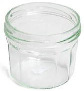 Inmaakpot met facetten, deksel apart verkrijgbaar, 200 ml