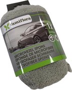 Famiflora microvezel spons - Carwash toebehoren - 21,5 x 11 x 5,5 cm