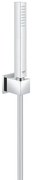 GROHE Euphoria Cube Handdoucheset - staafhanddouche - met houder - gladde doucheslang - 175cm - chroom 27703000