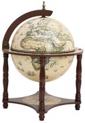 vidaXL Globebar massief eucalyptushout bruin