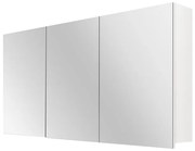 Differnz kast 120x60x15cm 3 deuren met spiegel MDF Wit 36.701.16