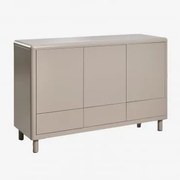 Michigan Stalen Dressoir Bruin - Mokka - Sklum