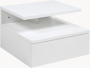 Wandnachtkastje Ashlan met lades