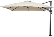 Hawaii zweefparasol 300x300 cm. - Ecru