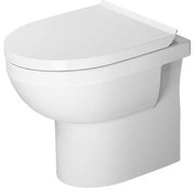 Duravit DuraStyle Basic closetset Staand diepspoel spoelrandloos 37x48cm met softclose closetzitting wit 41840900a1