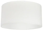 Stoffen lampenkap wit 50/50/25 Modern rond