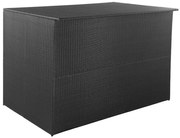 vidaXL Tuinbox 150x100x100 cm poly rattan zwart