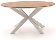 + 10% kassakorting | Tuin eettafel Bellagio | Rond | Tuintafel Polywood | Ø149cm | 6 personen | Kees Smit Tuinmeubelen