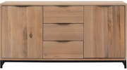 Goossens Dressoir Max, 2 deuren 3 laden