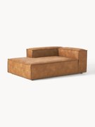 Chaise longue hoekmodule Lennon van gerecycled leer