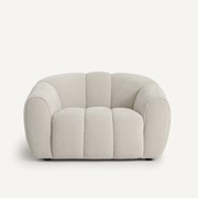 Fauteuil in crêpe stof, Tylan