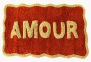 Badmat Amour van katoen