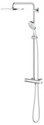 GROHE Rainshower SmartActive Regendoucheset Opbouw - douchekraan - hoofddouche 31cm - handdouche rond - chroom 27966001