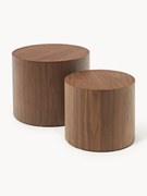 Salontafel Dan van hout, set van 2