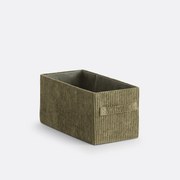 Opplooibare mand, geribd fluweel, Veloudo