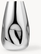 Grote mondgeblazen glazen vaas Mirror, H 35 cm