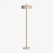 Gorana Metalen Vloerlamp Naakt Beige - Sklum