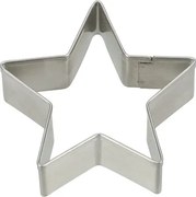 Uitsteekvorm ster, recycled rvs