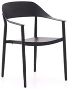 Dining tuinstoel | Bellagio  Valli | Aluminium | Grijs | Stapelbaar | Kees Smit Tuinmeubelen